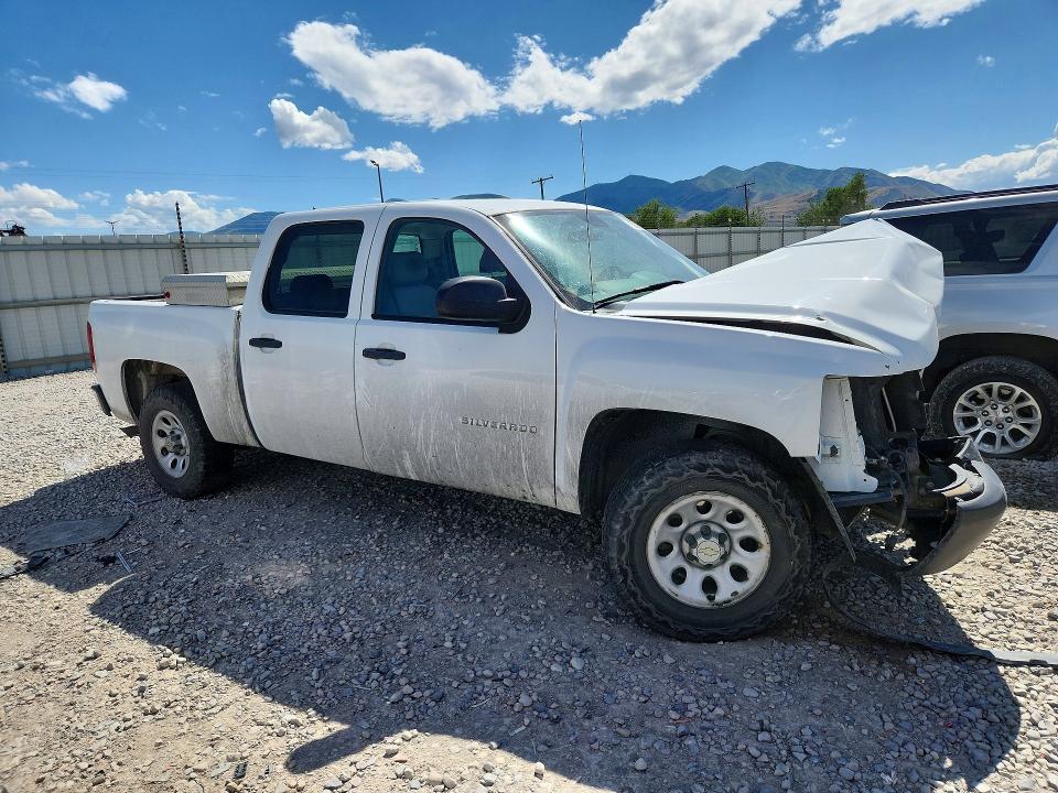 2012 Chevrolet Silverado VIN 3GCPKPEA4CG136778 COPART salvage auction — FRONT END, Ut - Salvage Certificate, sold $475 on 2026-07-02 (photo 4)