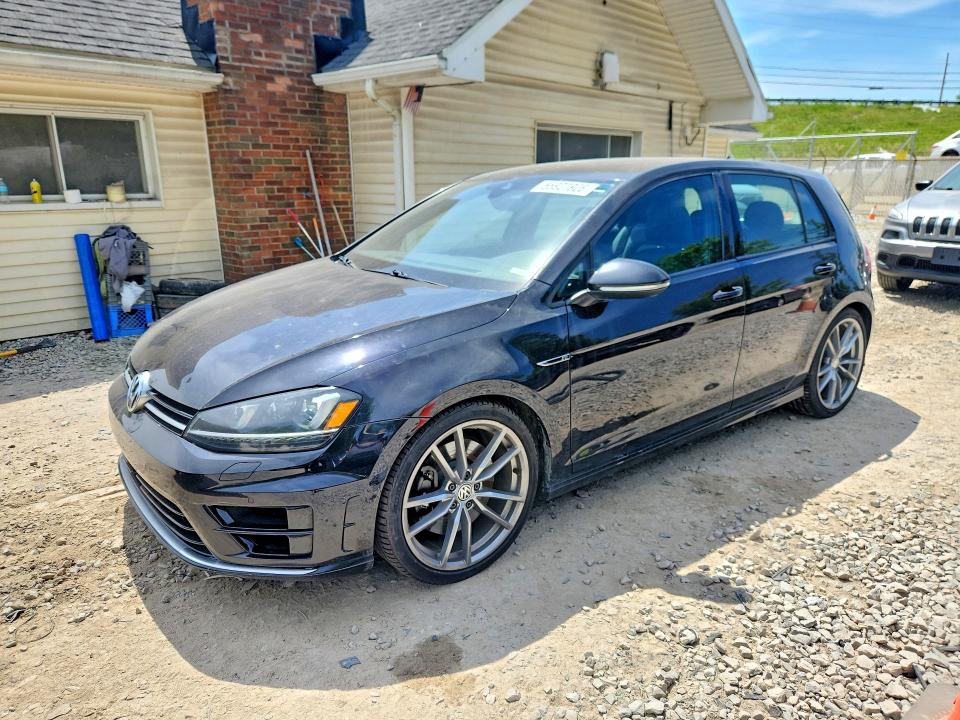 2017 Volkswagen Golf VIN WVWWF7AU4HW155145 COPART salvage auction — HAIL, Oh - Certificate Of Title (P), sold $14,300 on 2026-07-15 (photo 1)