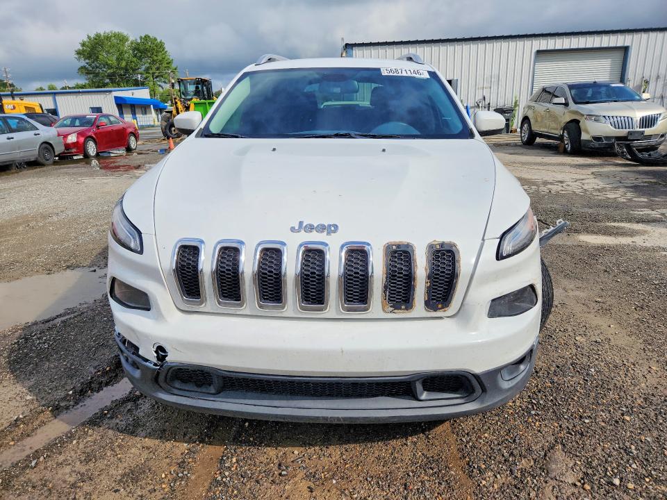 2015 Jeep Cherokee VIN 1C4PJLCS0FW542196 COPART salvage auction — FRONT END, La - Cert Of Title-Salvage, sold $1,000 on 2026-07-09 (photo 5)