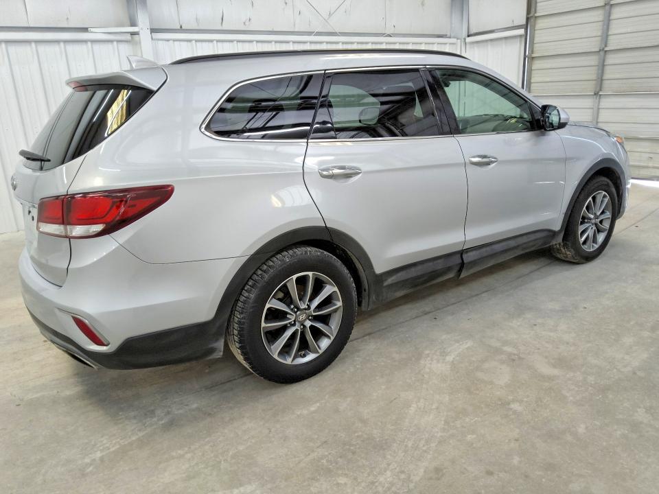 2019 Hyundai Santa fe VIN KM8SM4HF4KU300466 COPART salvage auction — UNDERCARRIAGE, Tx - Certificate Of Title, sold $1,900 on 2026-07-09 (photo 3)