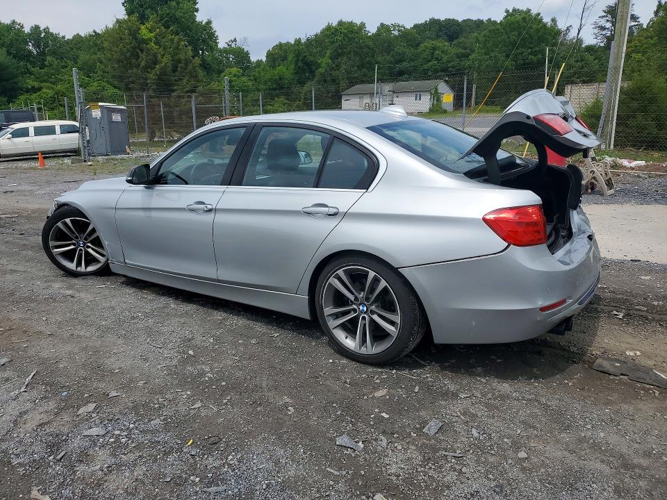 2015 BMW 3 series VIN WBA3A5G55FNN66348 COPART salvage auction — REAR END, Pa - Certificate Of Salvage, sold $275 on 2026-07-23 (photo 2)