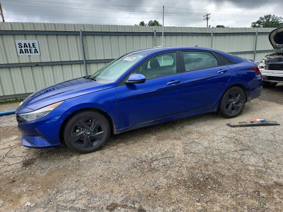 2021 Hyundai VIN KMHLM4AG4MU177472 COPART salvage auction — SIDE, La - Cert Of Title-Salvage, sold $3,100 on 2026-07-02 (photo 1)