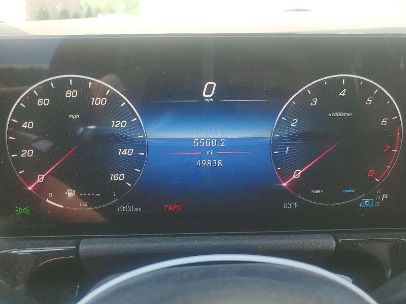 2025 Mercedes-benz Gla-klasse VIN W1N4N4GB7SJ649771 COPART salvage auction — FRONT END, Ct - Clean Title, sold $14,200 on 2026-07-08 (photo 9)