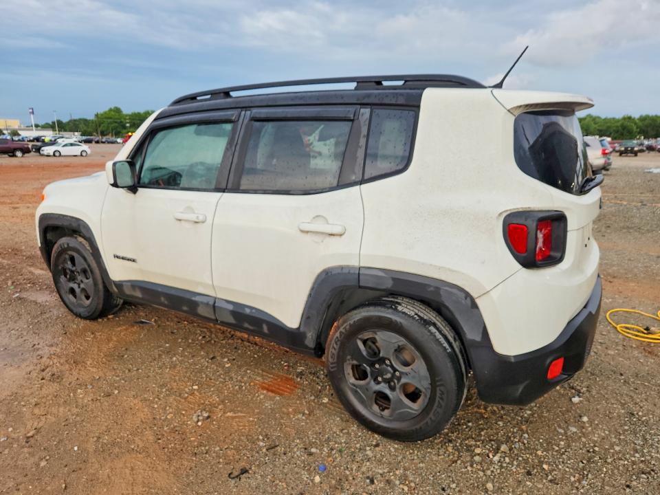 2016 Jeep Renegade VIN ZACCJABW6GPC61574 COPART salvage auction — FRONT END, AL - CERT OF TITLE-SALVAGE TITLE, sold $1,600 on 2026-07-29 (photo 2)