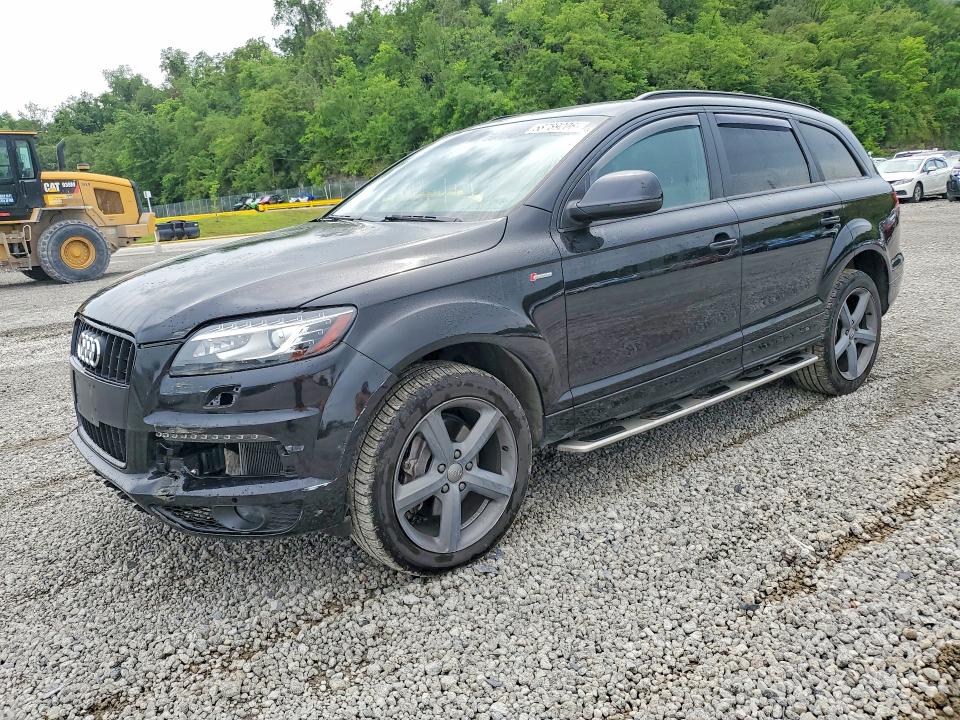 2015 Audi Q7 VIN WA1DGAFE6FD031173 COPART salvage auction — FRONT END, Pa - Certificate Of Salvage, sold $1,900 on 2026-07-29 (photo 1)