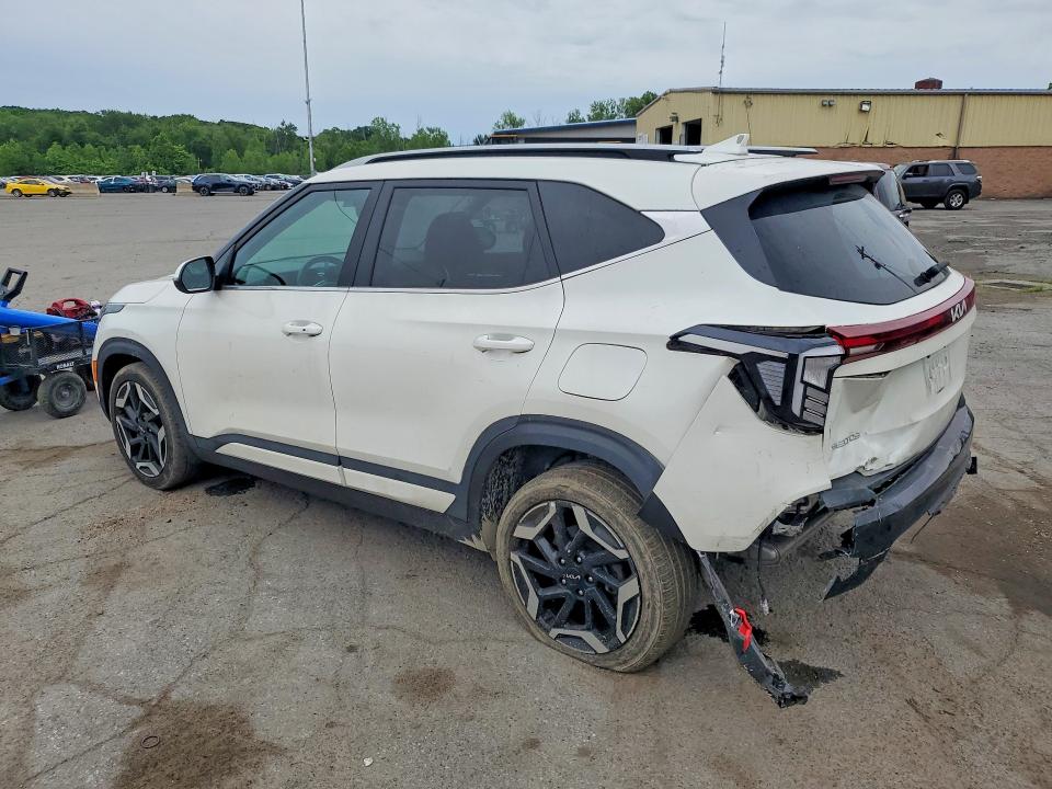 2024 Kia Seltos VIN KNDETCA79R7545306 COPART salvage auction — REAR END, Ny - Mv-907A Salvage Certificate, sold $7,700 on 2026-08-20 (photo 2)