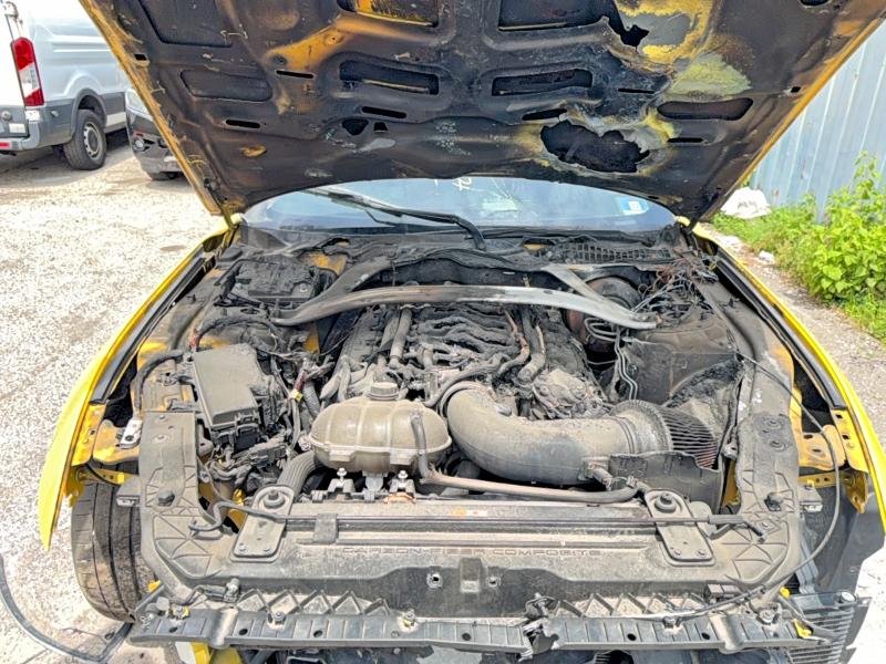 2016 Ford Mustang VIN 1FA6P8JZXG5520579 COPART salvage auction — ENGINE BURN, Id - Salvage Certificate Of Title (P), sold $10,000 on 2026-07-10 (photo 7)