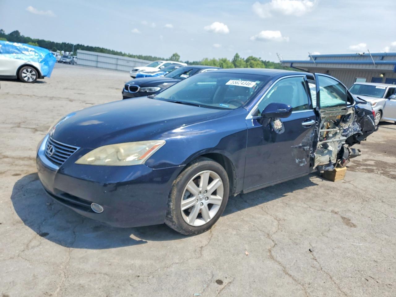 2008 Lexus ES 350 VIN JTHBJ46G682261066 COPART salvage auction — Side, TN - SALVAGE CERTIFICATE, sold $875 on 2026-06-23 (photo 1)
