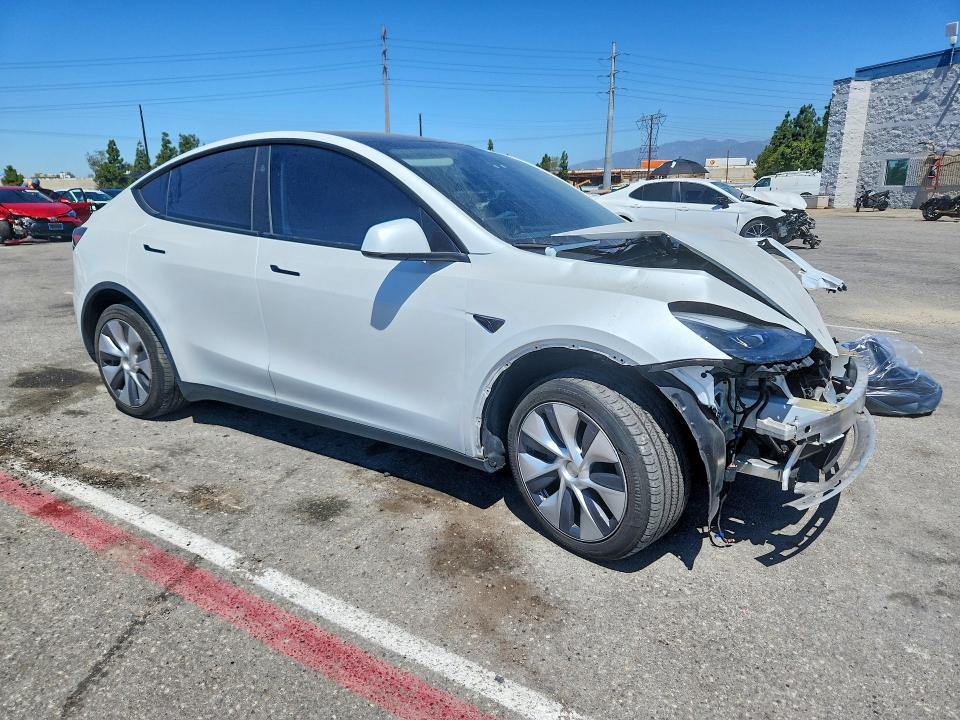 2024 Tesla VIN 7SAYGDED3RF047901 COPART salvage auction — FRONT END, Ca - Salvage Certificate, sold $10,100 on 2026-07-21 (photo 4)