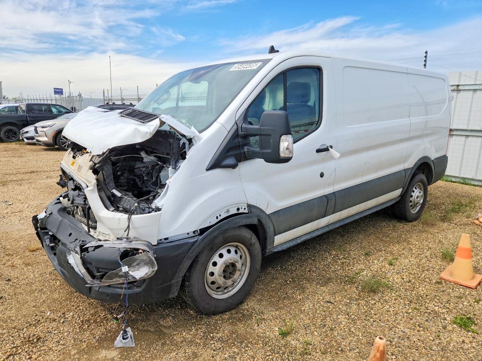 2023 Ford Transit VIN 1FTYE2Y80PKA83342 COPART salvage auction — FRONT END, Ab - Bos - Active, sold $5,100 on 2026-07-09 (photo 1)