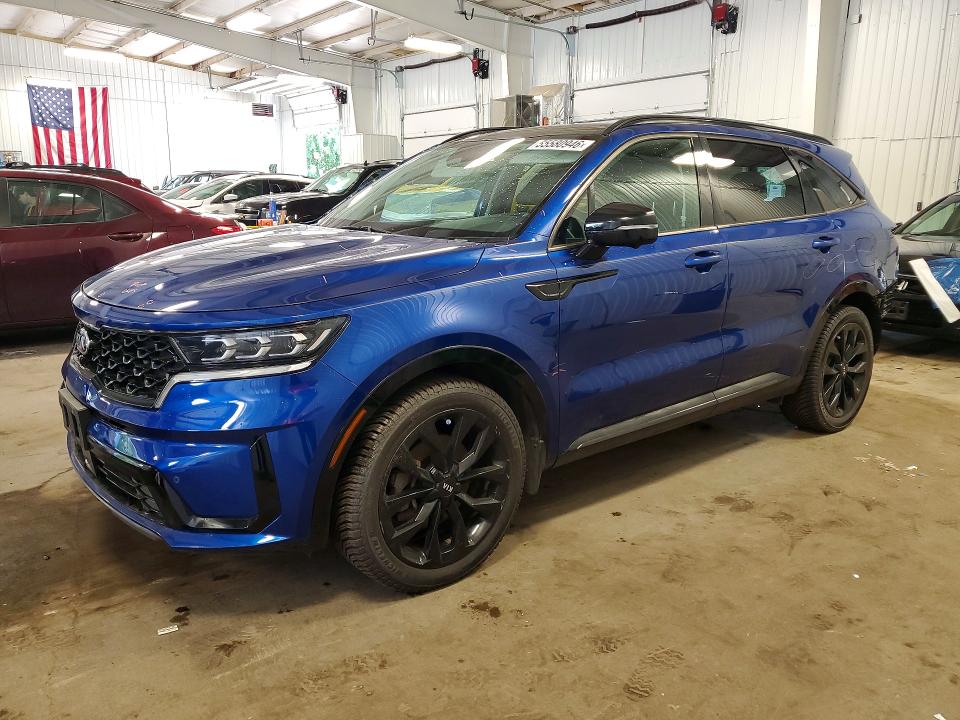 2021 Kia VIN 5XYRK4LF4MG034693 COPART salvage auction — REAR END, Mn - Cert Of Title-Salvage, sold $6,300 on 2026-07-07 (photo 1)