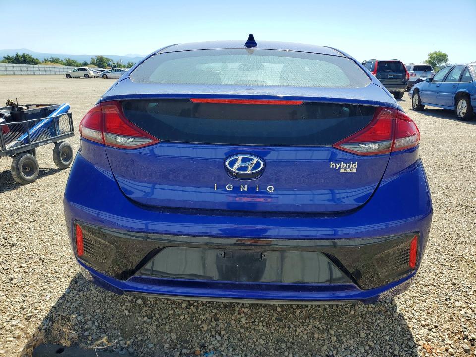 2019 Hyundai Ioniq VIN KMHC65LC3KU175624 COPART salvage auction — FRONT END, Ca - Dis/Dlr/Exp Only Lien Papers, sold $300 on 2026-07-08 (photo 6)