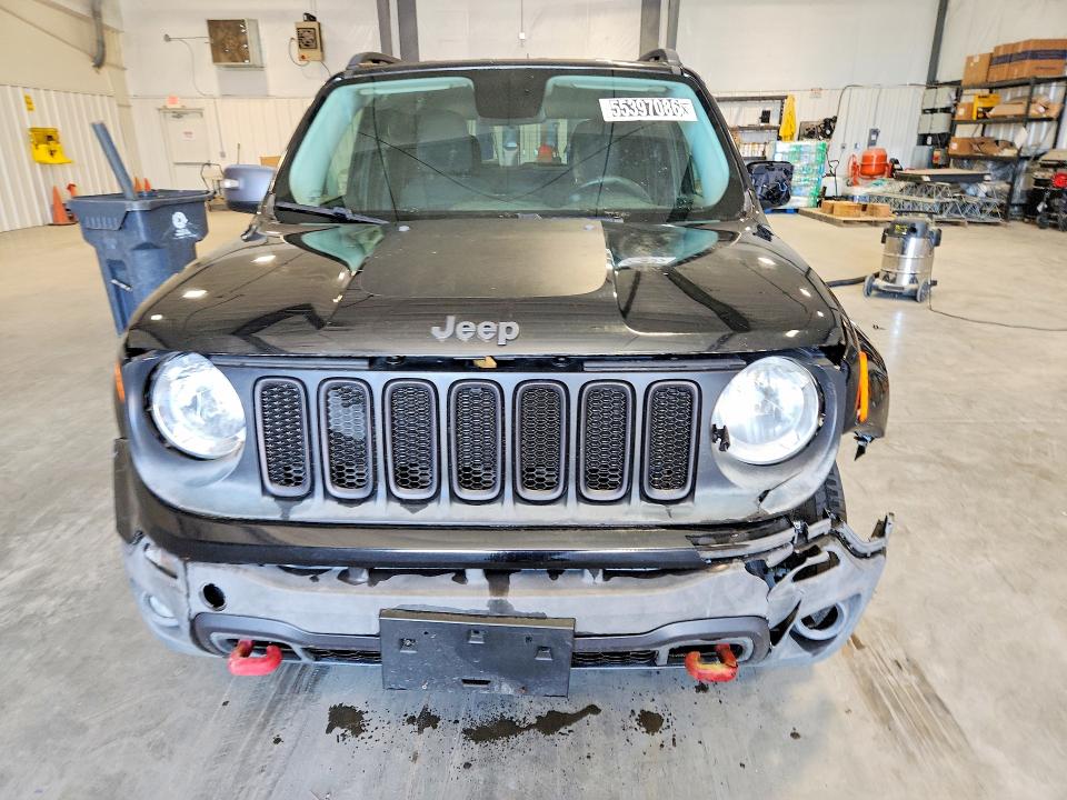 2016 Jeep Renegade VIN ZACCJBCT6GPD67100 COPART salvage auction — FRONT END, Nc - Dealer Only Clean Title, sold $225 on 2026-07-02 (photo 5)