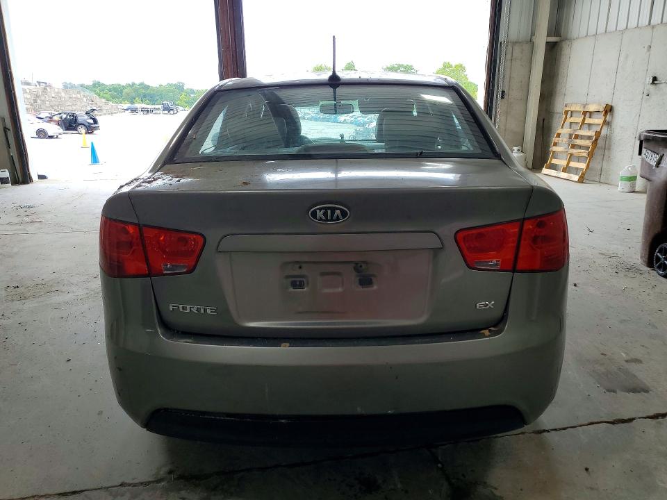 2010 Kia Forte VIN KNAFU4A21A5118453 COPART salvage auction — ROOF, Oh - Cert Of Title-Salvage, sold $300 on 2026-07-10 (photo 6)