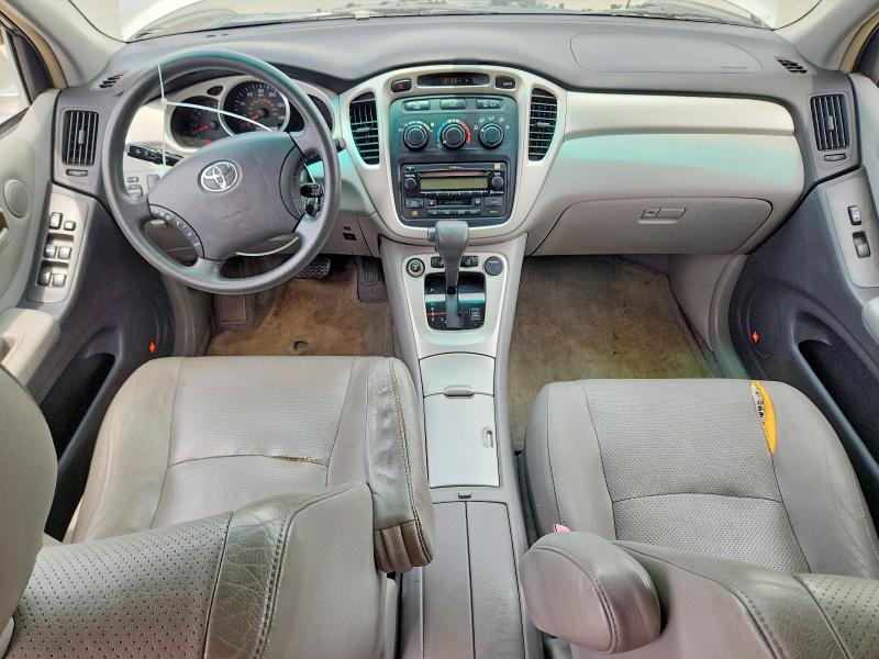 2006 Toyota Highlander VIN JTEGP21A160121248 COPART salvage auction — FRONT END, Nc - Salvage Certificate Of Title, sold $450 on 2026-07-29 (photo 8)