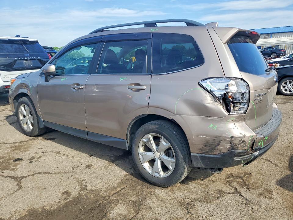 2016 Subaru Forester VIN JF2SJAKC2GH473656 COPART salvage auction — FRONT END, Pa - Certificate Of Salvage, sold $1,850 on 2026-07-02 (photo 2)