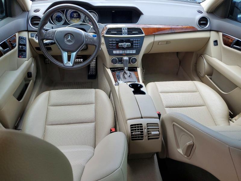 2012 Mercedes-benz VIN WDDGF4HB5CA621488 COPART salvage auction — FRONT END, GA - CERT OF TITLE-SALVAGE, sold $2,250 on 2026-07-27 (photo 8)