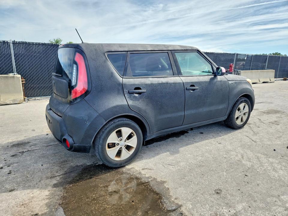 2016 Kia Soul VIN KNDJN2A29G7378353 COPART salvage auction — FRONT END, MT - CERTIFICATE OF TITLE, sold $950 on 2026-07-02 (photo 3)