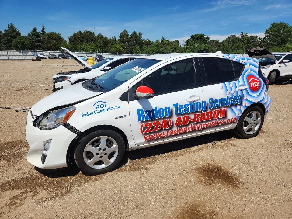 2016 Toyota Prius c VIN JTDKDTB35G1117776 COPART salvage auction — REAR END, Il - Salvage Certificate, sold $1,300 on 2026-07-23 (photo 1)