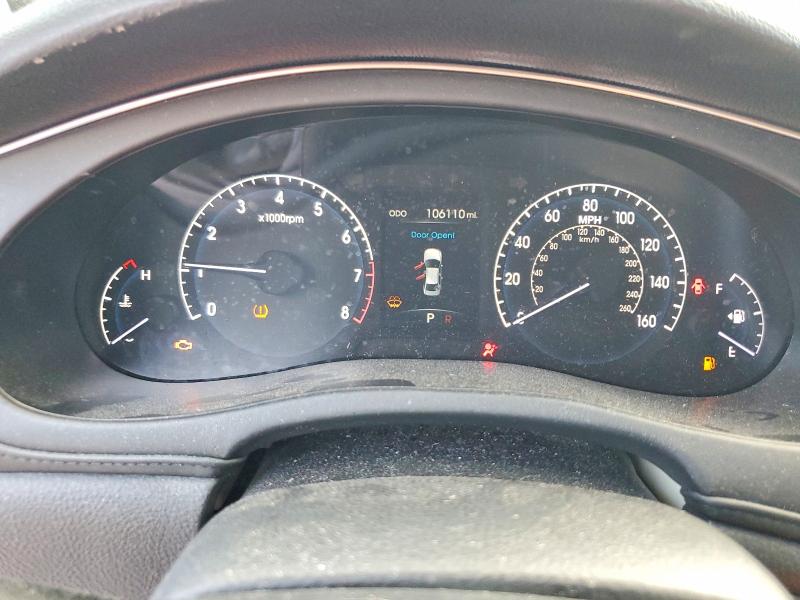 2012 Hyundai Genesis VIN KMHGC4DD2CU184084 COPART salvage auction — UNDERCARRIAGE, Sc - Cert Of Title-Salvage, sold $1,100 on 2026-07-13 (photo 9)