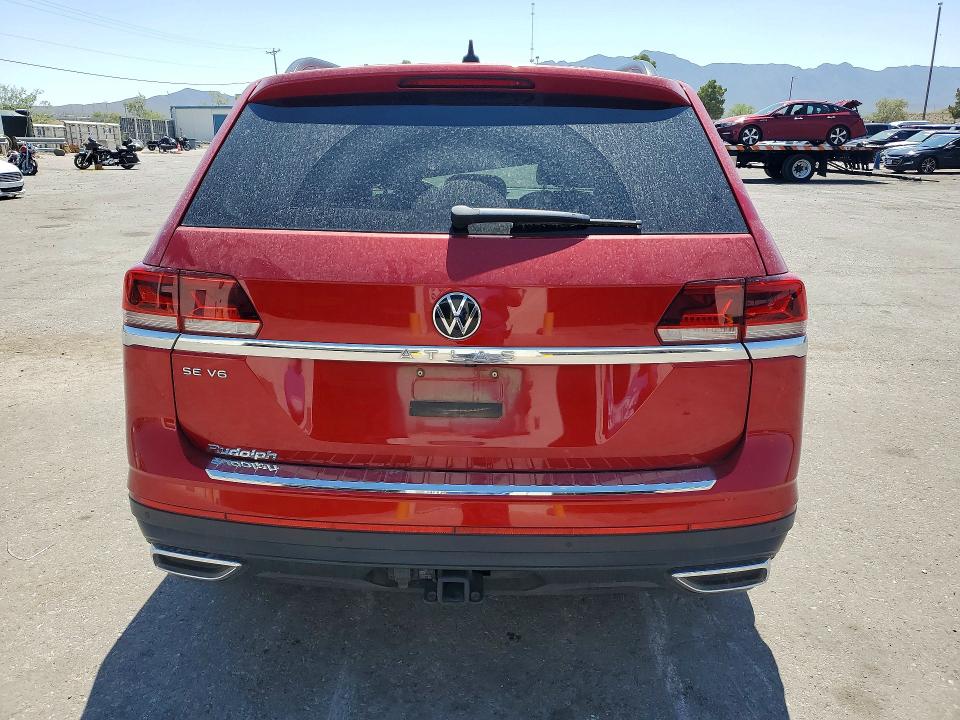 2023 Volkswagen Atlas VIN 1V2WR2CA2PC521437 COPART salvage auction — FRONT END, Tx - Salvage Vehicle Title, sold $6,600 on 2026-07-31 (photo 6)