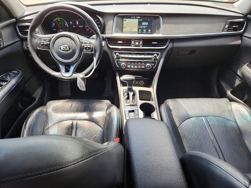 2017 Kia Optima hybrid VIN KNAGU4LC2H5007012 COPART salvage auction — FRONT END, Ga - Cert Of Title-Salvage, sold $2,450 on 2026-07-24 (photo 8)