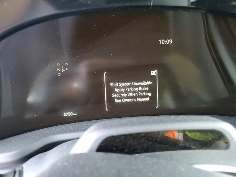 2024 Toyota Mirai VIN JTDAAAAA4RA011699 COPART salvage auction — FRONT END, Ca - Dis/Dlr/Exp Only Clean Title (P), sold $6,200 on 2026-07-08 (photo 9)