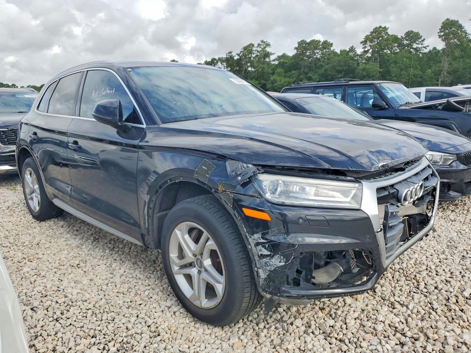 2019 Audi Q5 VIN WA1ANAFY5K2143729 COPART salvage auction — FRONT END, Tx - Certificate Of Title, sold $6,500 on 2026-07-24 (photo 4)