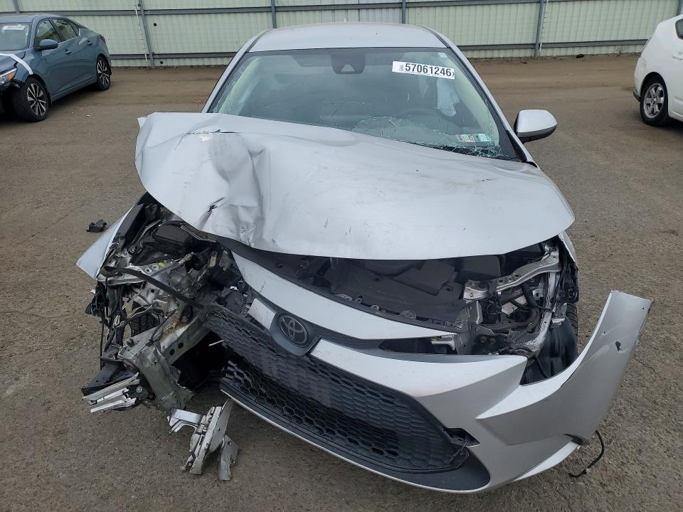 2020 Toyota Corolla VIN JTDEPRAE2LJ023374 COPART salvage auction — FRONT END, PA - CERTIFICATE OF SALVAGE, sold $175 on 2026-07-24 (photo 5)