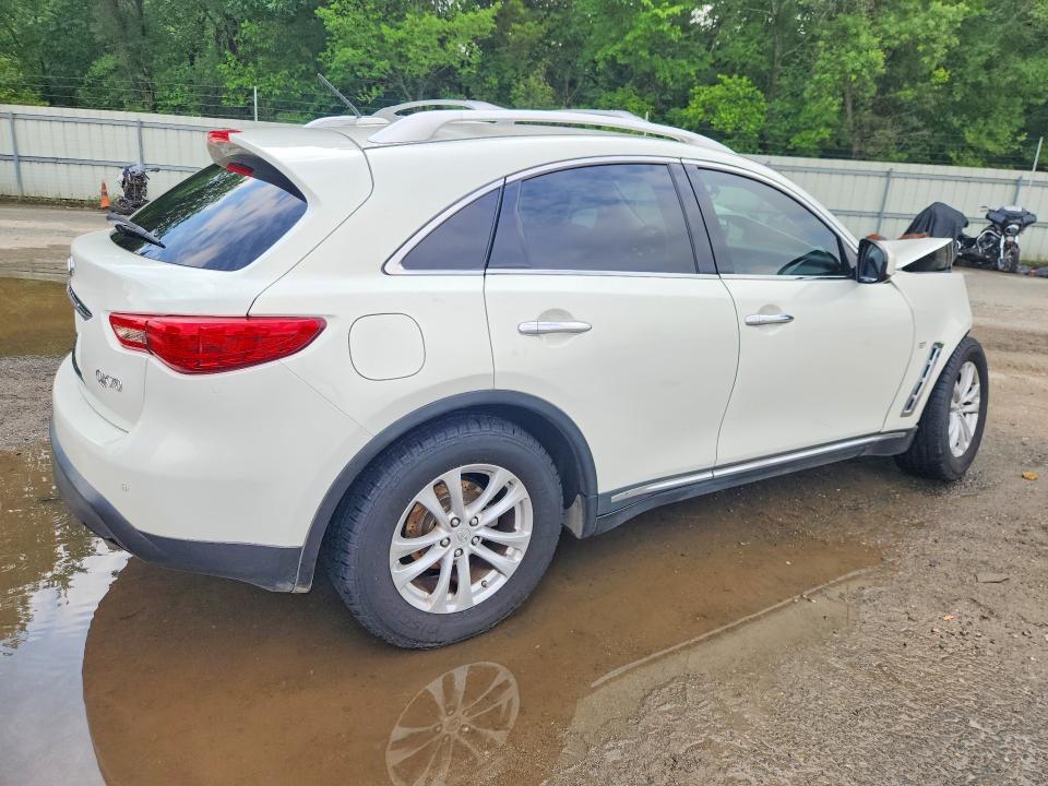 2015 Infiniti Qx70 VIN JN8CS1MU8FM380513 COPART salvage auction — FRONT END, La - Cert Of Title-Salvage, sold $150 on 2026-07-02 (photo 3)