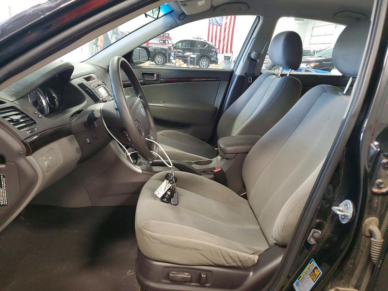 2010 Hyundai Sonata VIN 5NPET4AC2AH620849 COPART salvage auction — FRONT END, Mn - Cert Of Title-Prior Salvage, sold $250 on 2026-07-28 (photo 7)