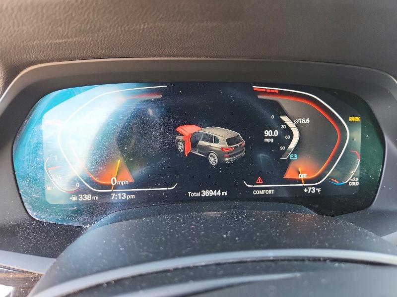 2020 BMW X5 VIN 5UXCR6C01L9B20005 COPART salvage auction — WATER/FLOOD, Ny - Mv907A-Flood Salvage, sold $22,900 on 2026-07-15 (photo 9)
