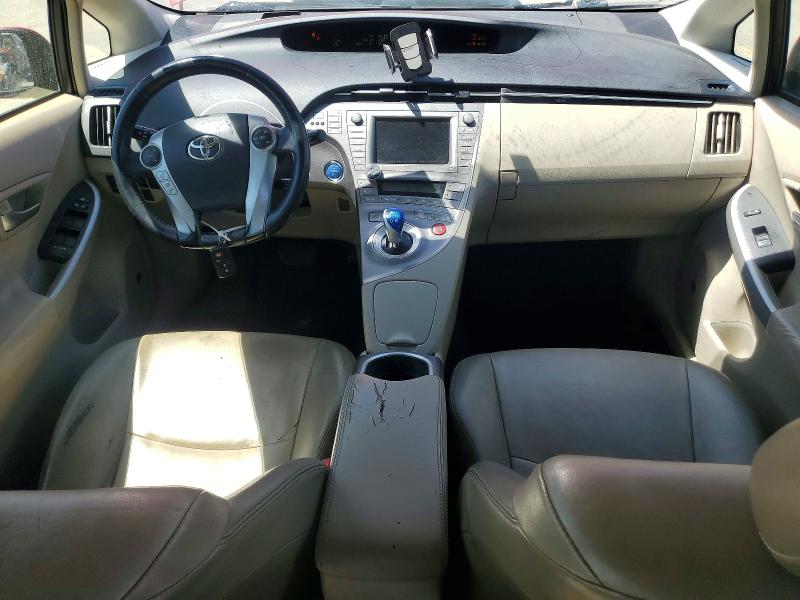 2012 Toyota Prius VIN JTDKN3DU9C5393562 COPART salvage auction — FRONT END, Id - Salvage Certificate Of Title, sold $750 on 2026-07-23 (photo 8)