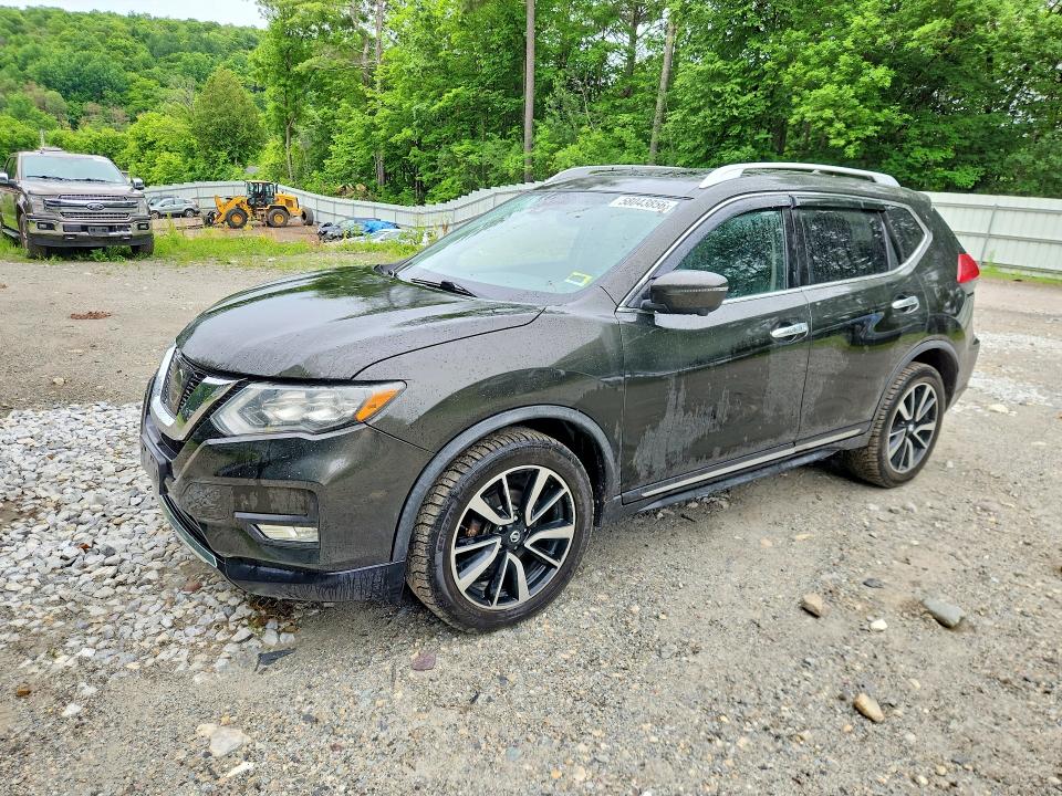 2017 Nissan VIN JN8AT2MV8HW250175 COPART salvage auction — WATER/FLOOD, Vt - Cert Of Title-Salvage Vehicle, sold $200 on 2026-07-20 (photo 1)