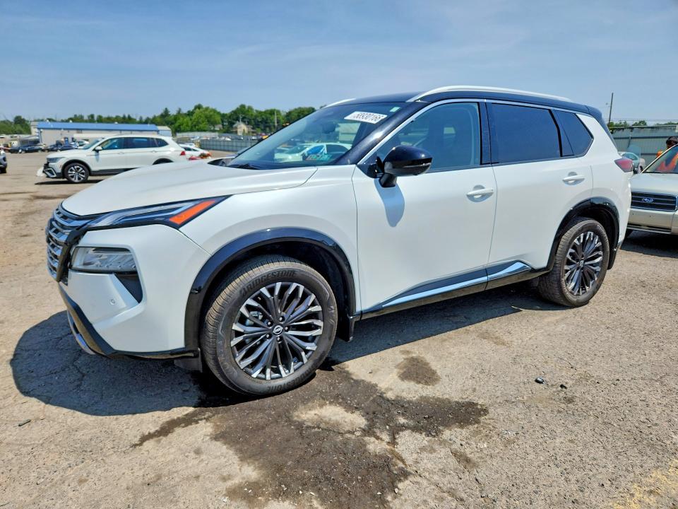 2025 Nissan Rogue VIN JN8BT3DDXSW302284 COPART salvage auction — REAR END, Pa - Certificate Of Salvage, sold $10,800 on 2026-07-21 (photo 1)