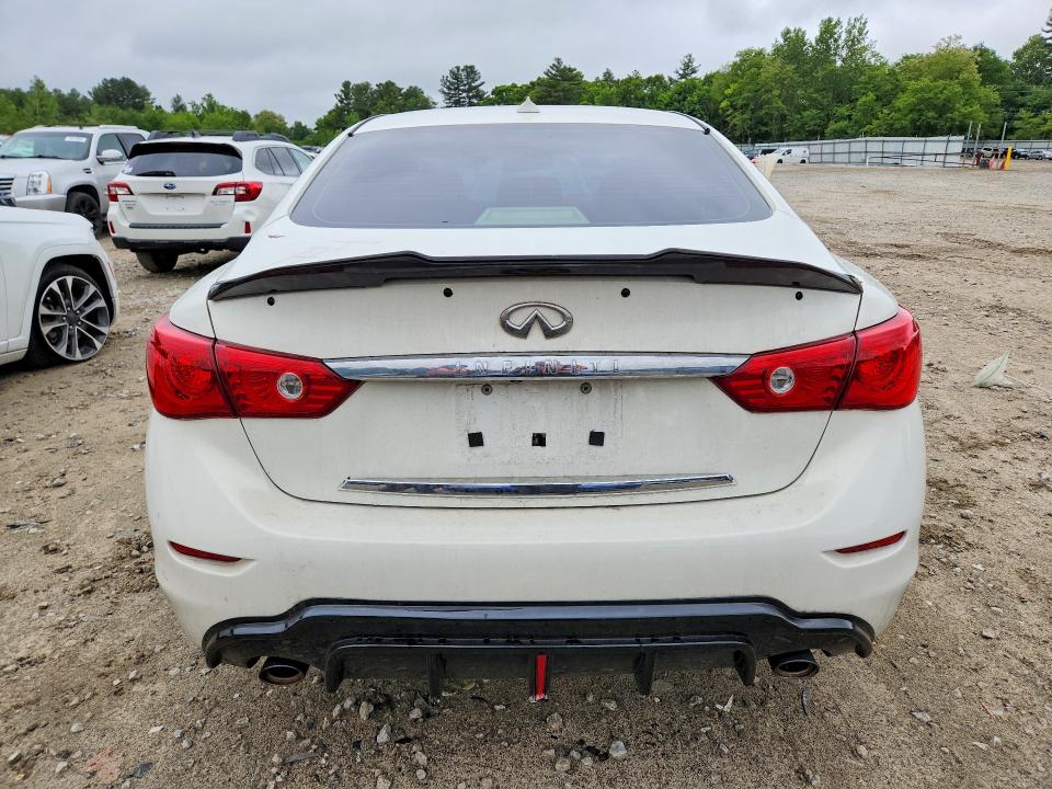 2015 Infiniti VIN JN1BV7AR5FM422009 COPART salvage auction — SIDE, Ma - Cert Of Title-Reconstrctd Coll, sold $3,100 on 2026-07-16 (photo 6)