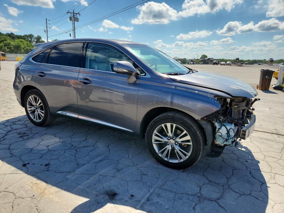 2013 Lexus Rx VIN JTJZB1BA7D2412453 COPART salvage auction — FRONT END, Tn - Salvage Certificate, sold $4,600 on 2026-07-20 (photo 4)