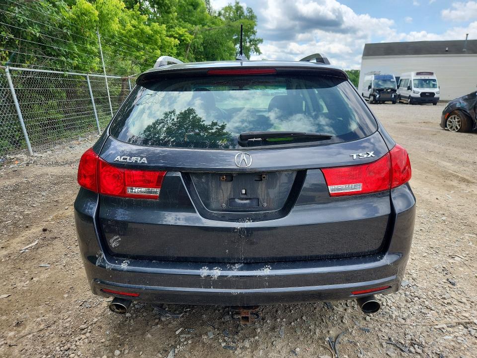 2012 Acura Tsx VIN JH4CW2H68CC001799 COPART salvage auction — REAR END, OH - CERT OF TITLE-SALVAGE, sold $250 on 2026-07-15 (photo 6)