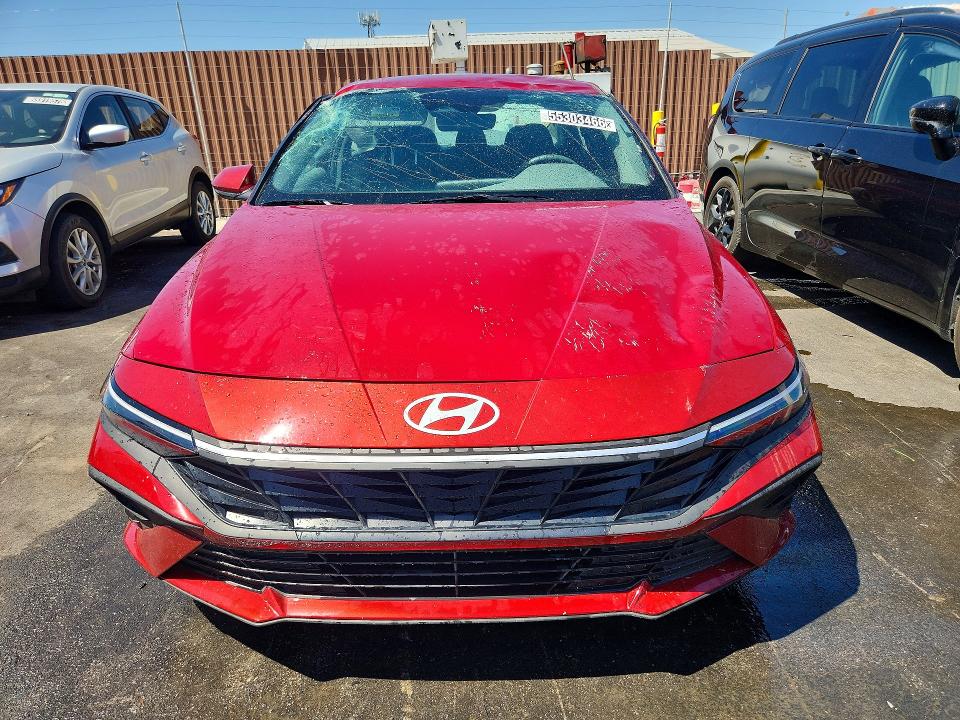 2025 Hyundai Elantra VIN KMHLL4DG0SU082807 COPART salvage auction — SIDE, Az - Certificate Of Title, sold $4,400 on 2026-07-07 (photo 5)