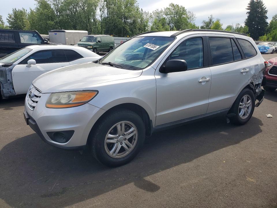 2011 Hyundai Santa fe VIN 5XYZG3AB3BG079505 COPART salvage auction — REAR END, Or - Salvage Title Certificate, sold $125 on 2026-07-29 (photo 1)