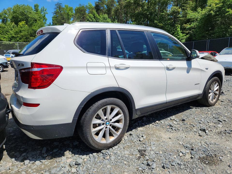 2016 BMW VIN 5UXWX9C55G0D66548 COPART salvage auction — FRONT END, Md - Cert Of Salvage > 75% Damage, sold $1,750 on 2026-07-10 (photo 3)