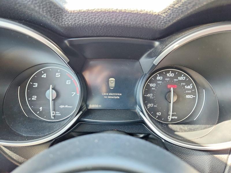 2018 Alfa romeo VIN ZASFAKPN2J7B91649 COPART salvage auction — FRONT END, Nm - Cert Of Title-Salvage, sold $1,450 on 2026-08-10 (photo 9)