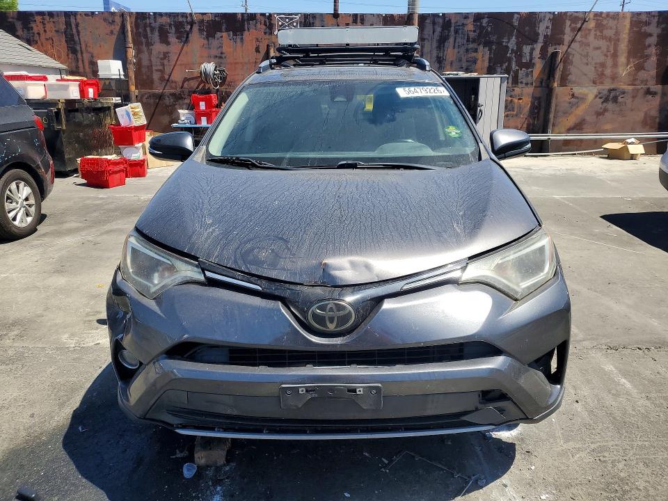 2018 Toyota Rav 4 VIN JTMWFREV5JJ728359 COPART salvage auction — REAR END, Ca - Salvage Certificate, sold $5,600 on 2026-07-15 (photo 5)