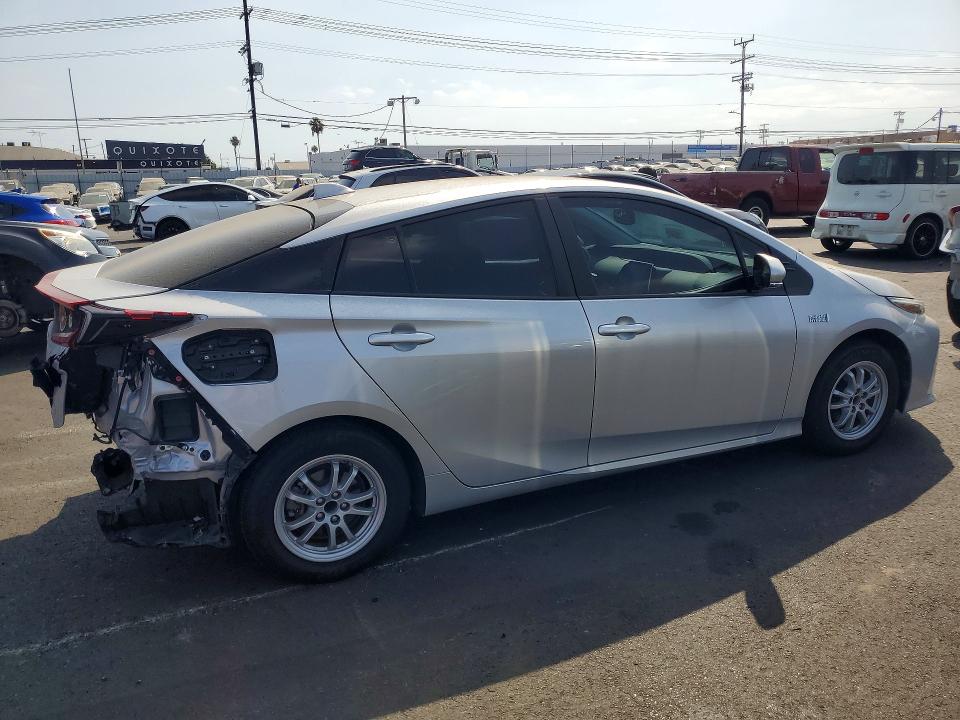 2017 Toyota Prius VIN JTDKARFPXH3037730 COPART salvage auction — REAR END, Ca - Salvage Certificate, sold $7,200 on 2026-08-19 (photo 3)