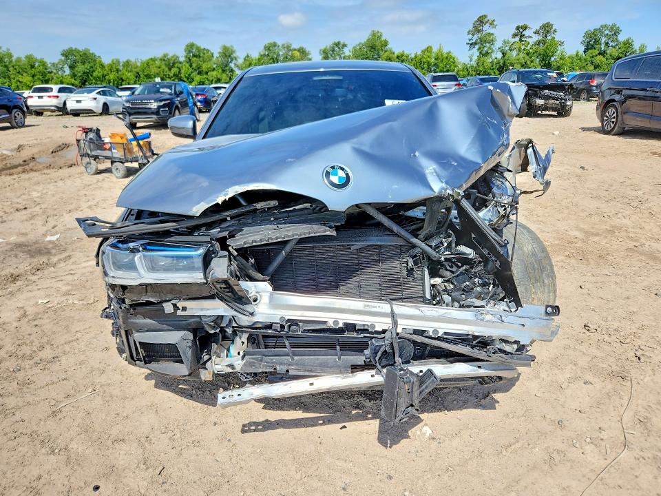 2021 BMW VIN WBA53BJ02MWX04420 COPART salvage auction — FRONT END, Tx - Salvage Vehicle Title, sold $9,400 on 2026-08-04 (photo 5)