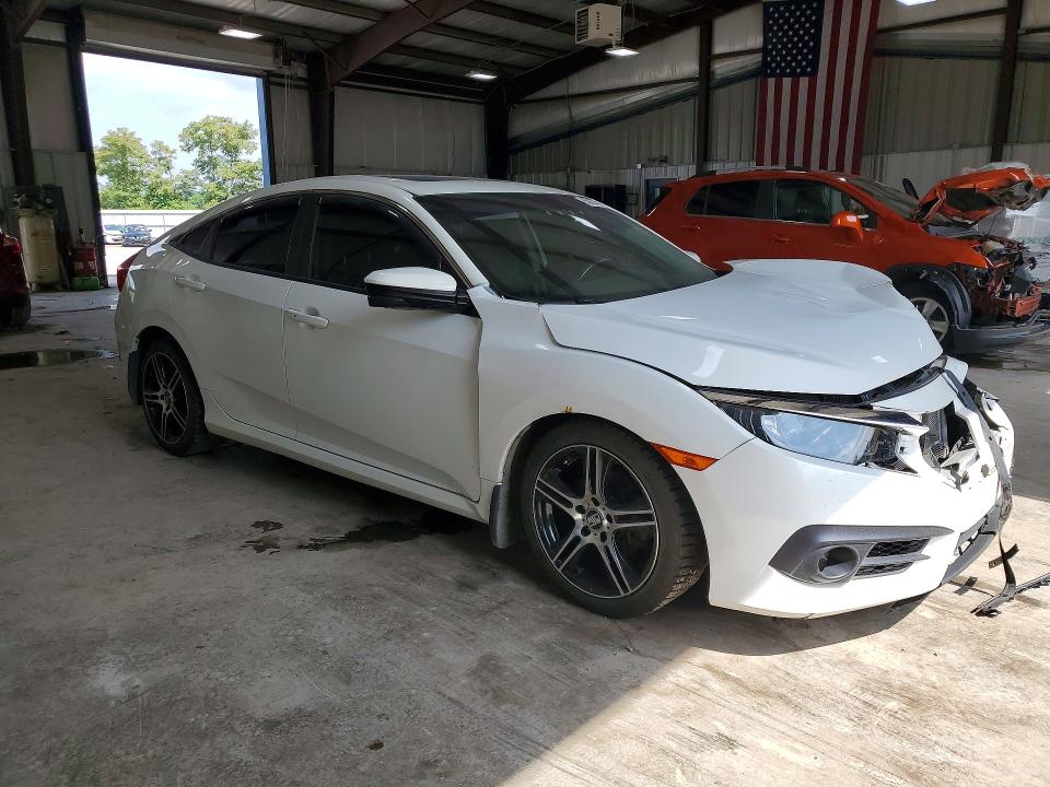 2018 Honda Civic VIN JHMFC1F38JX024871 COPART salvage auction — FRONT END, Pa - Certificate Of Salvage, sold $450 on 2026-07-29 (photo 4)
