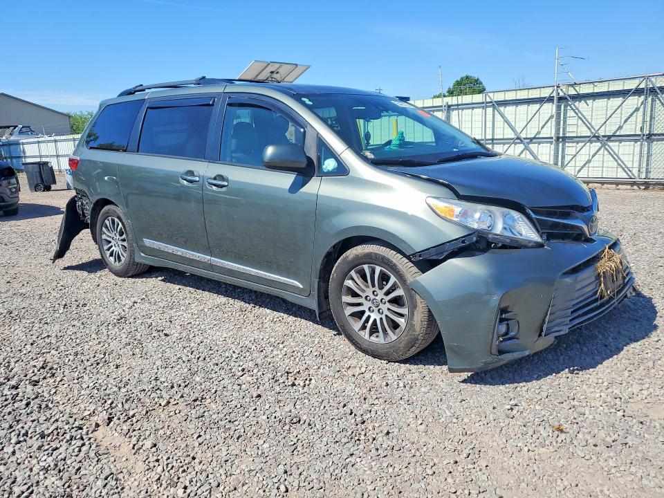 2018 Toyota VIN 5TDYZ3DC0JS959539 COPART salvage auction — FRONT END, Ny - Mv-907A Salvage Certificate, sold $9,800 on 2026-07-06 (photo 4)
