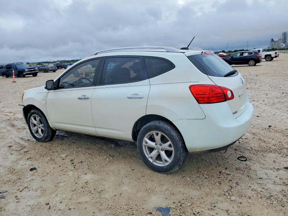 2010 Nissan Rogue VIN JN8AS5MT0AW504650 COPART salvage auction — FRONT END, TX - SALVAGE VEHICLE TITLE (P), sold $750 on 2026-07-09 (photo 2)