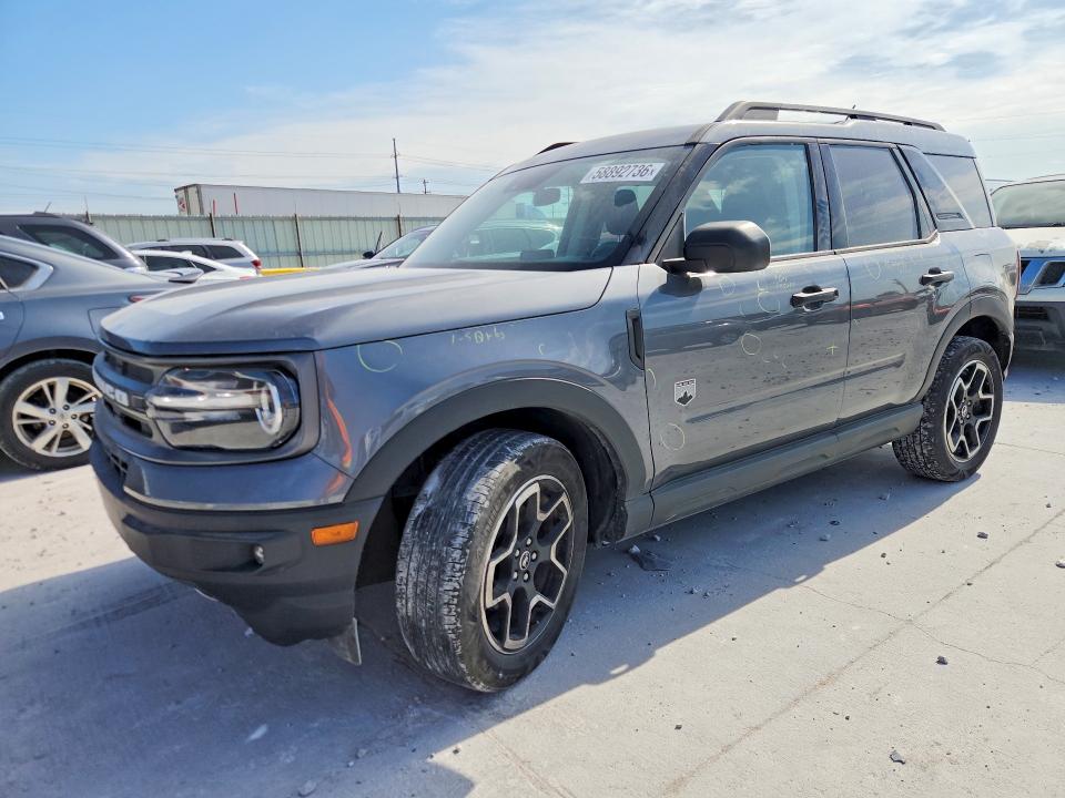 2021 Ford Bronco VIN 3FMCR9B66MRA79250 — COPART salvage auction photo