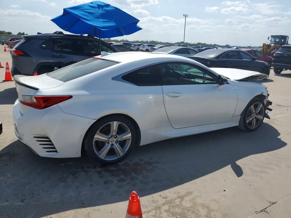 2016 Lexus VIN JTHHA5BC2G5004163 COPART salvage auction — FRONT END, Tx - Certificate Of Title, sold $2,700 on 2026-07-30 (photo 3)